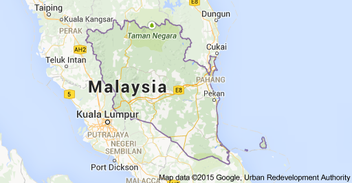 Pahang  Map